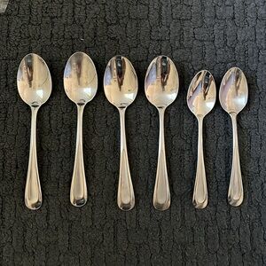 Oneida Flatwear Spoons Satin Sand Dune (6)